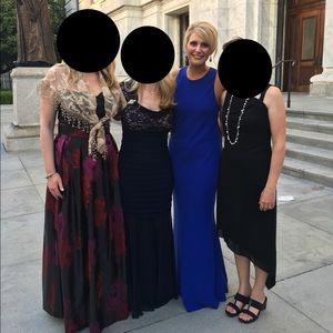 KILLER Calvin Klein Royal Blue Gown-Size 10